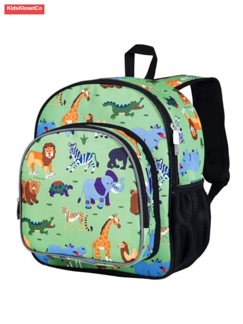 12-Inch Toddler Backpack with Insulated Front Pocket, Side Mesh Pocket